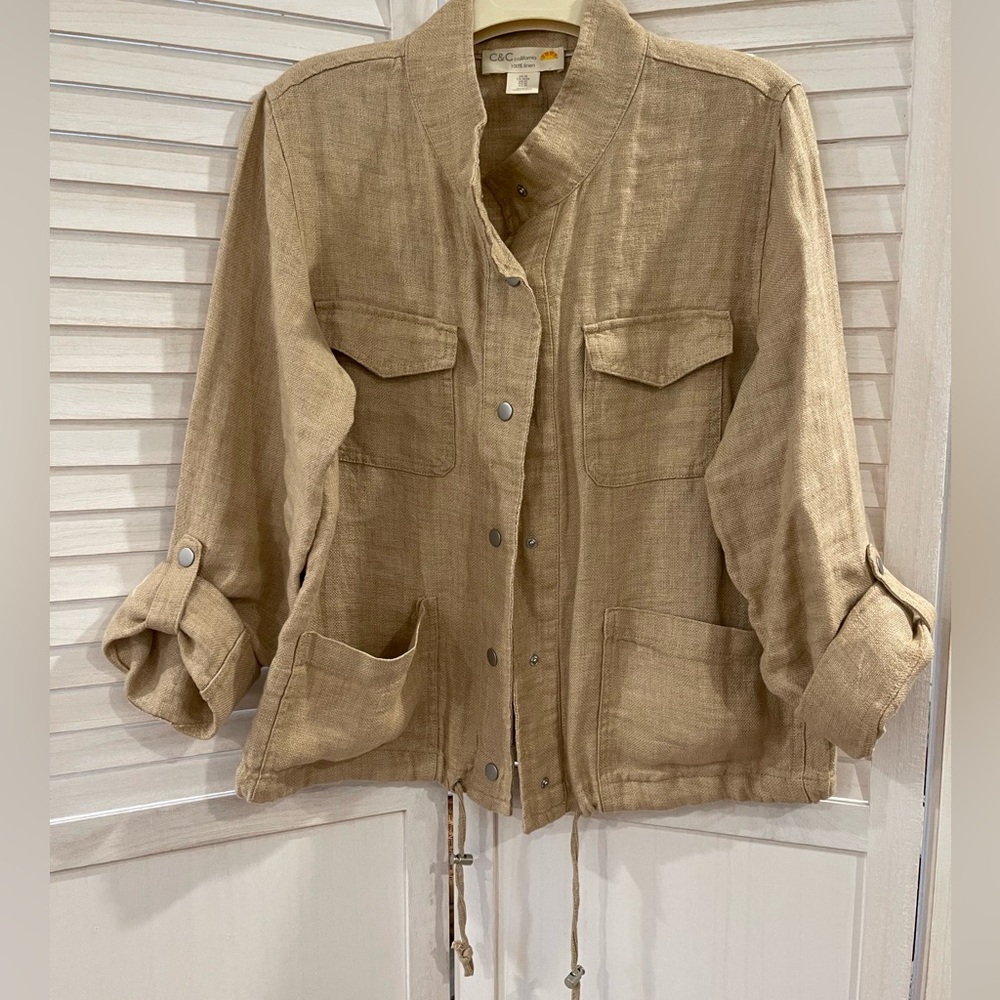C&C California Linen Jacket